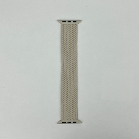 Braided Loop Apple Watch Strap - Beige - Picture 2 of 2